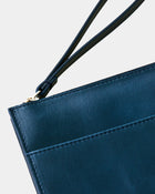 Beverly Unisex İnce Deri Clutch Çanta (Bilek Askılı)