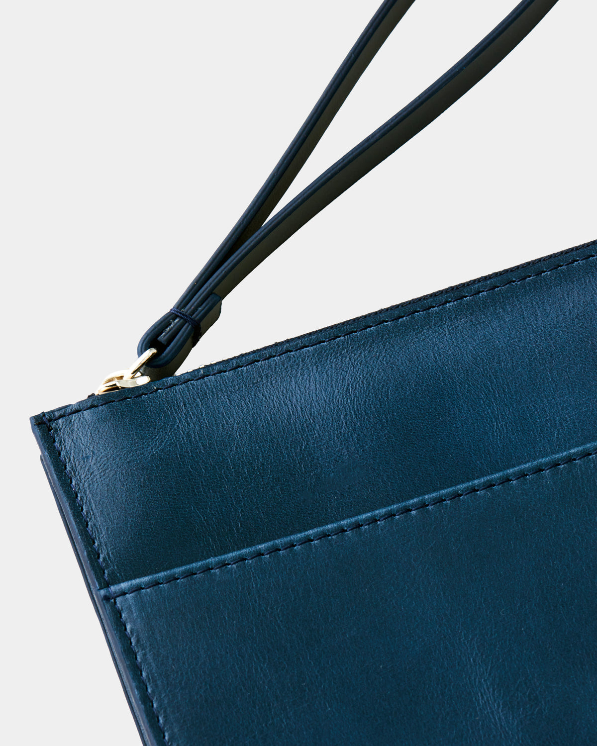 Beverly Unisex İnce Deri Clutch Çanta (Bilek Askılı)