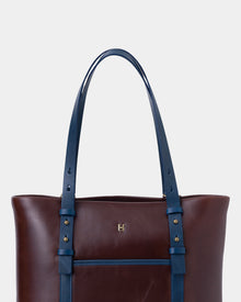 Louisa Unisex Deri Tote Bag – 15,6” Laptop Uyumlu