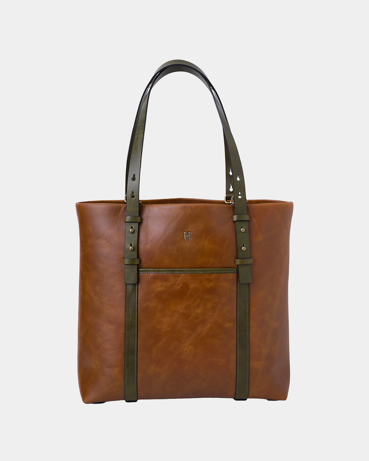 Louisa Unisex Deri Tote Bag – 15,6” Laptop Uyumlu