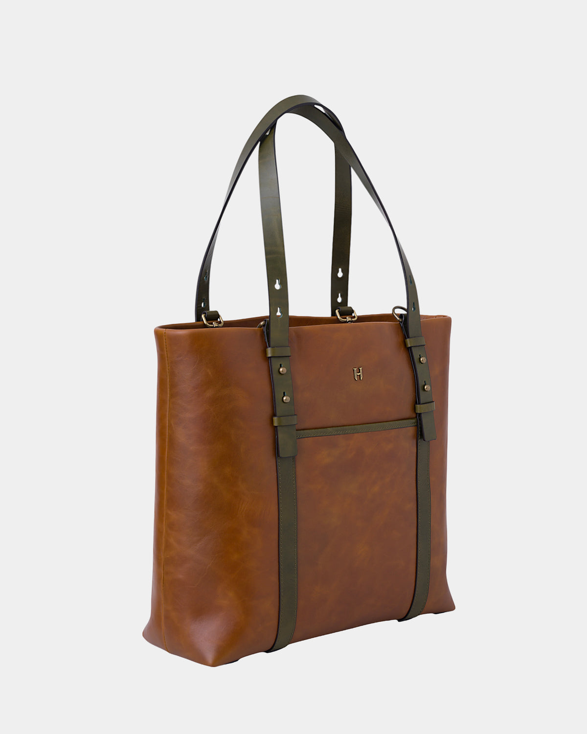 Louisa Unisex Deri Tote Bag – 15,6” Laptop Uyumlu