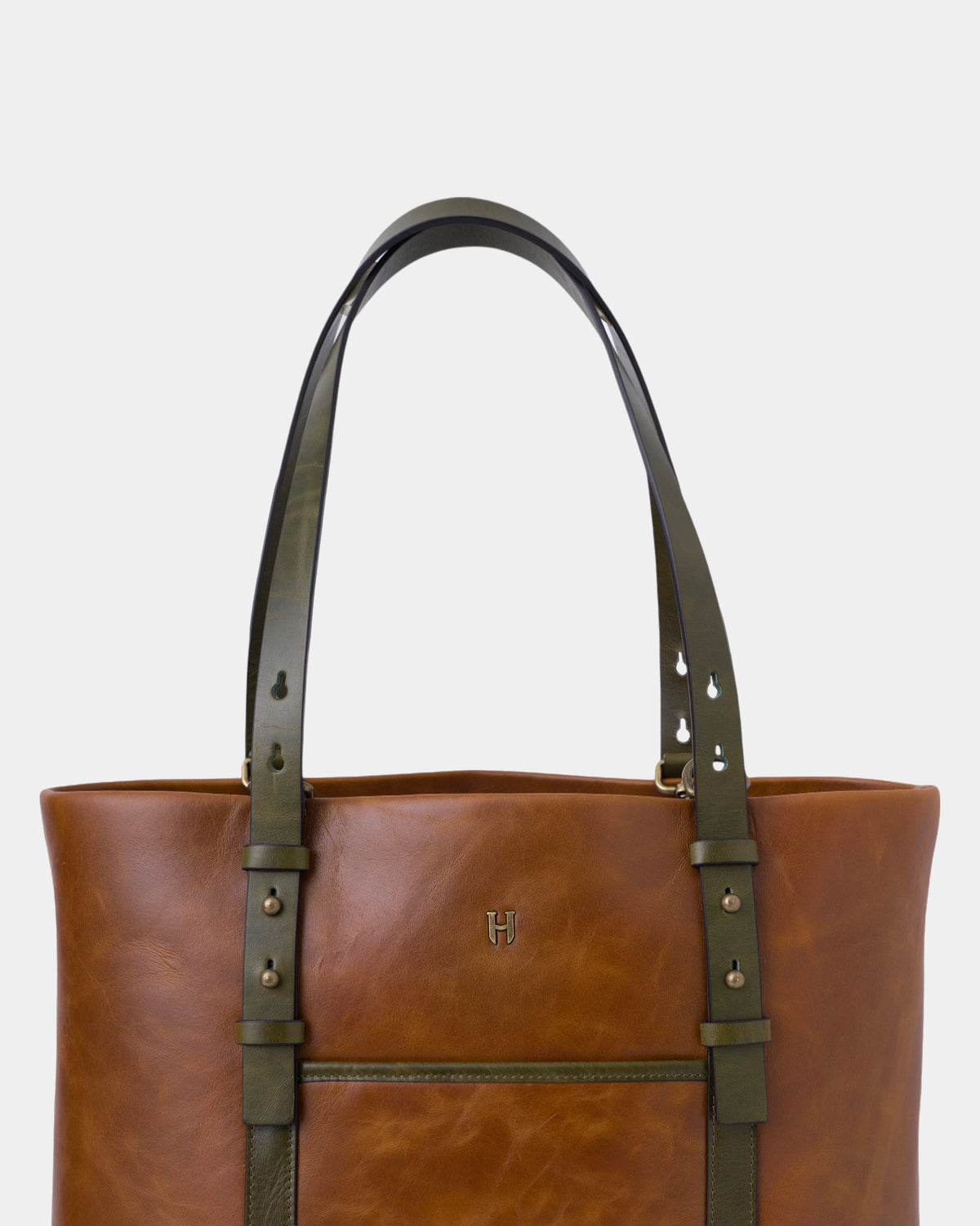 Louisa Unisex Deri Tote Bag – 15,6” Laptop Uyumlu