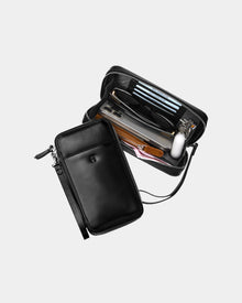Carlyle Erkek Deri Bilek Askılı Clutch Çanta