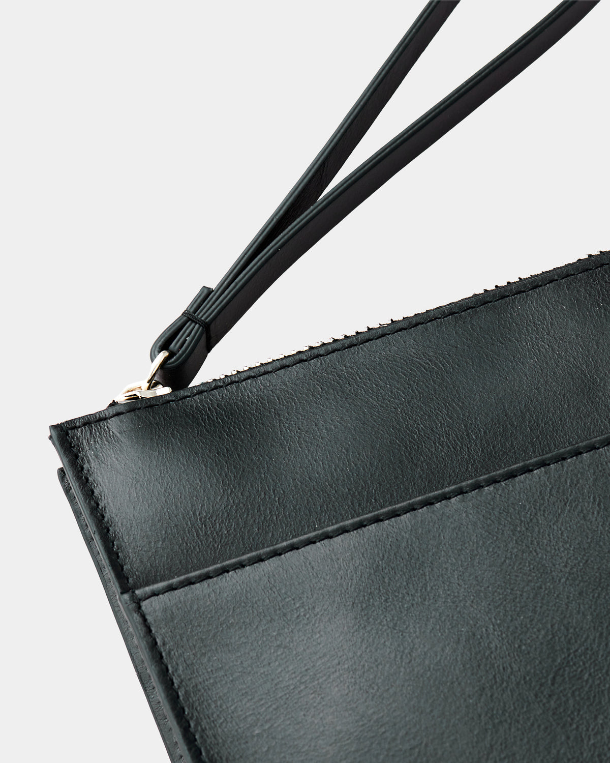 Beverly Unisex İnce Deri Clutch Çanta (Bilek Askılı)
