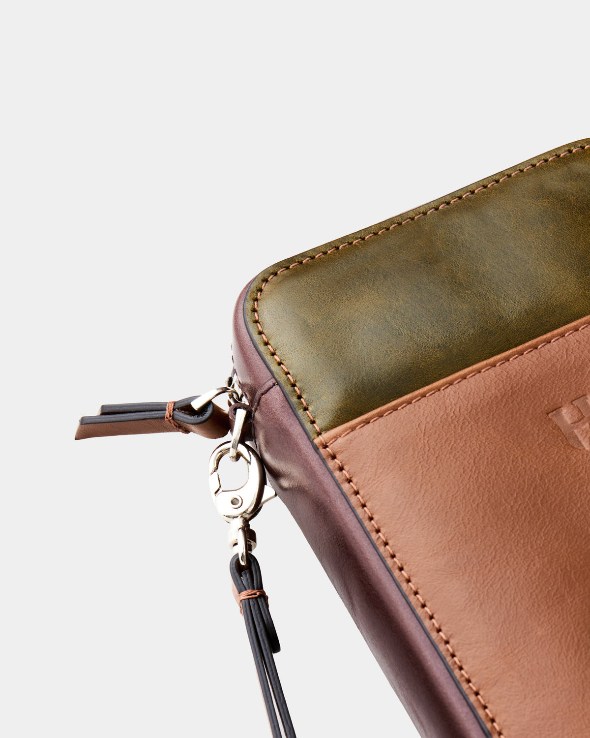 Carlyle Erkek Deri Bilek Askılı Clutch Çanta