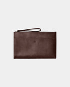 Beverly Unisex İnce Deri Clutch Çanta (Bilek Askılı)