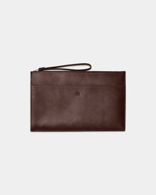 Beverly Unisex İnce Deri Clutch Çanta (Bilek Askılı)