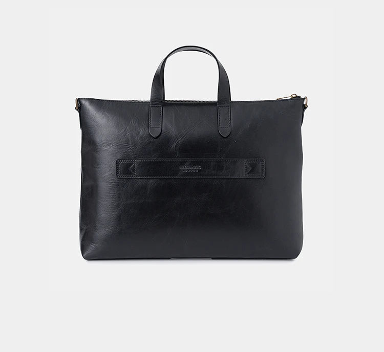 Brice 15,6" Unisex Deri Laptop ve Evrak Çantası