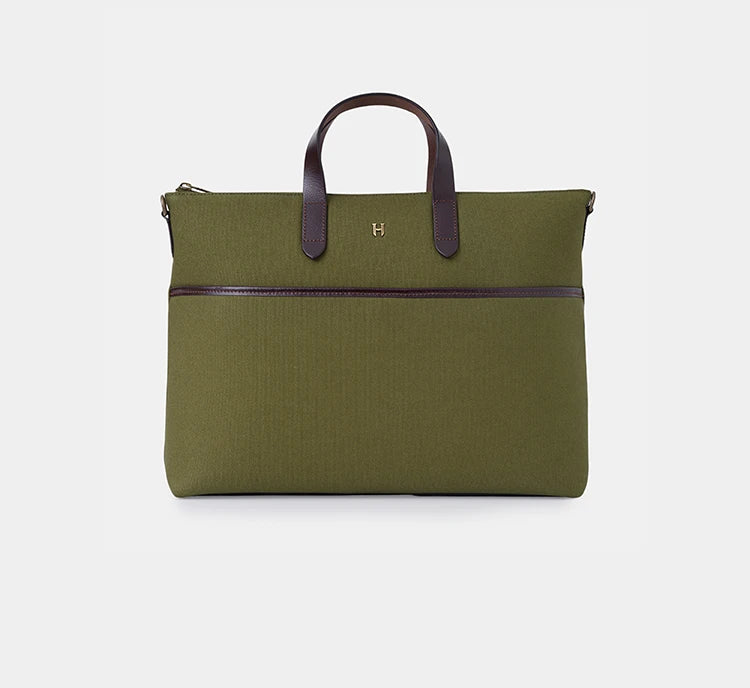 Brice 15,6" Unisex Kanvas Laptop ve Evrak Çantası