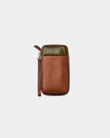 Carlyle Erkek Deri Bilek Askılı Clutch Çanta