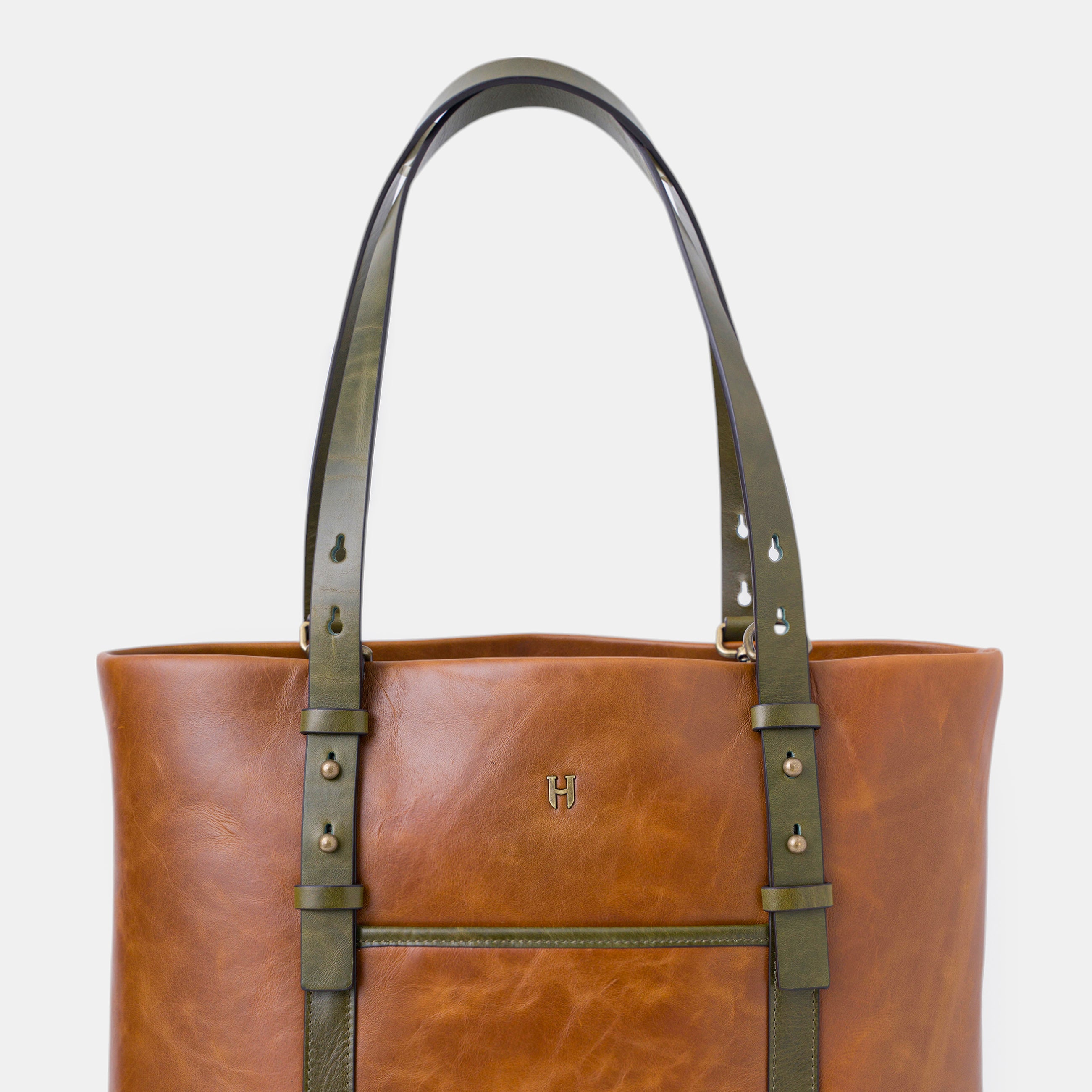 Louisa Unisex Deri Tote Bag – 15,6” Laptop Uyumlu