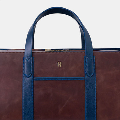 Leonard Lüks Deri Seyahat Çantası