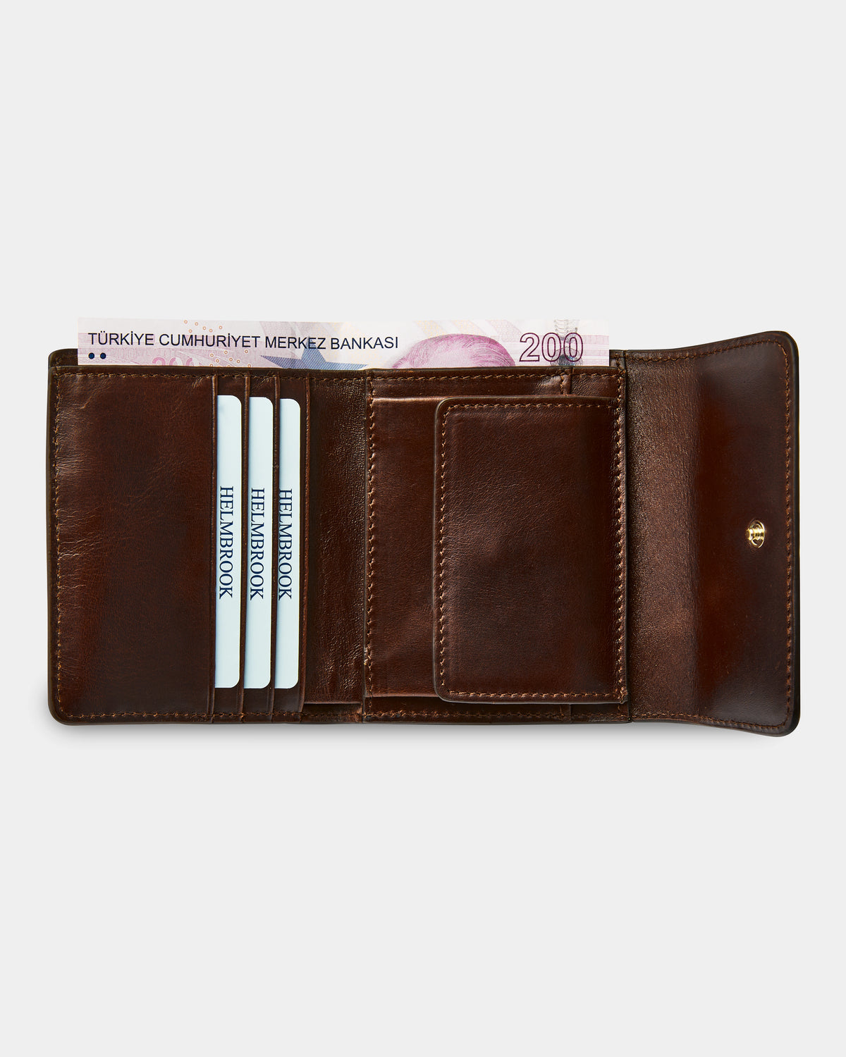 Eleanor Kadın Kapaklı RFID Korumalı Deri Cüzdan