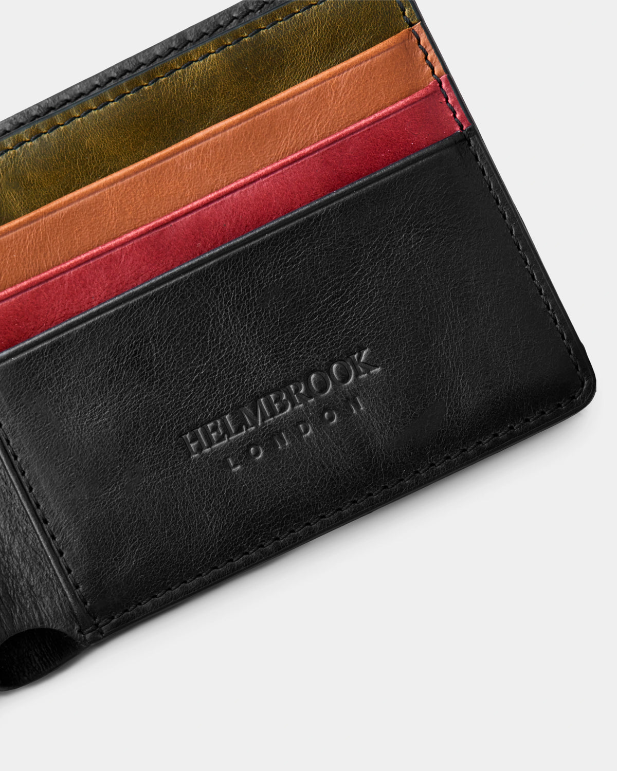 Eldridge El Yapımı Erkek Deri Cüzdan – RFID Korumalı, Çok Bölmeli