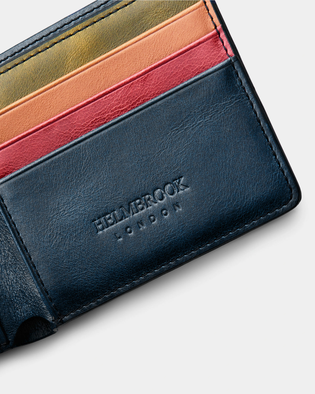 Eldridge El Yapımı Erkek Deri Cüzdan – RFID Korumalı, Çok Bölmeli