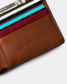 Eldridge El Yapımı Erkek Deri Cüzdan – RFID Korumalı, Çok Bölmeli
