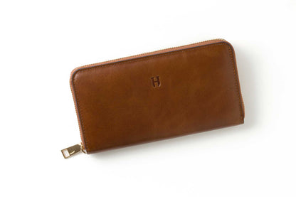 RFID korumalı deri, lüks kadın cüzdanı, şık ve fonksiyonel.