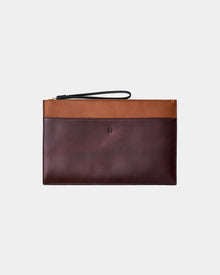 Beverly Unisex İnce Deri Clutch Çanta (Bilek Askılı)
